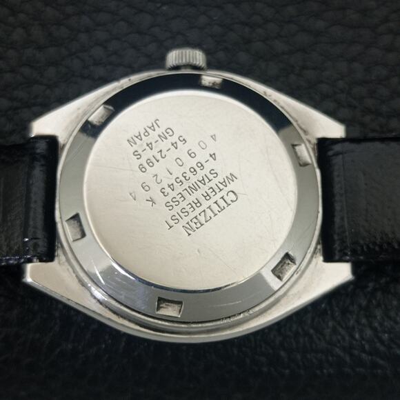 Vintage 1978 Citizen Automatic Womans Silver Watch W/daydate & White accents main image 6